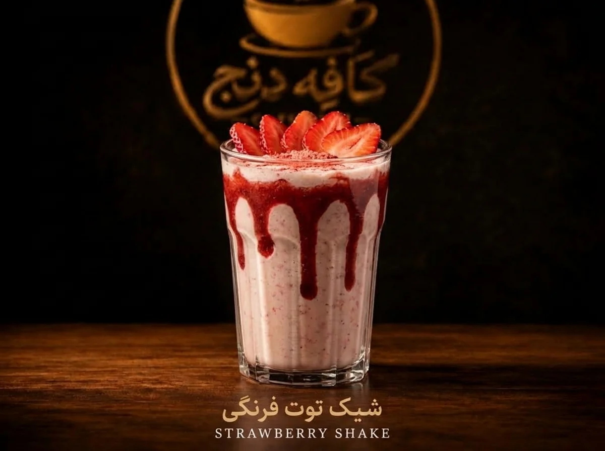 شیک توت فرنگی