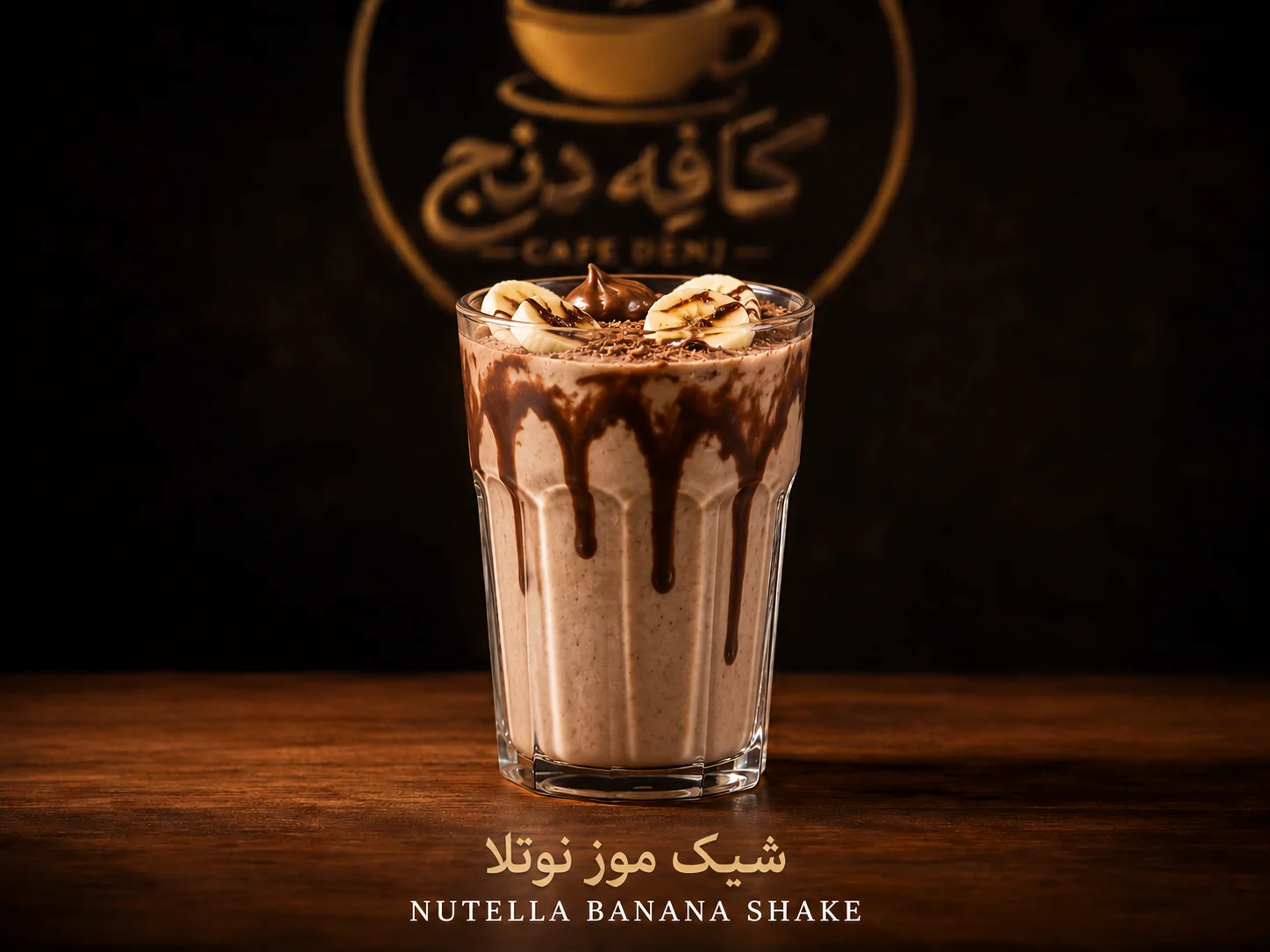 شیک موز نوتلا
